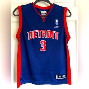Reebok NBA Vintage Youth M Detroit Pistons Ben Wallace Jersey